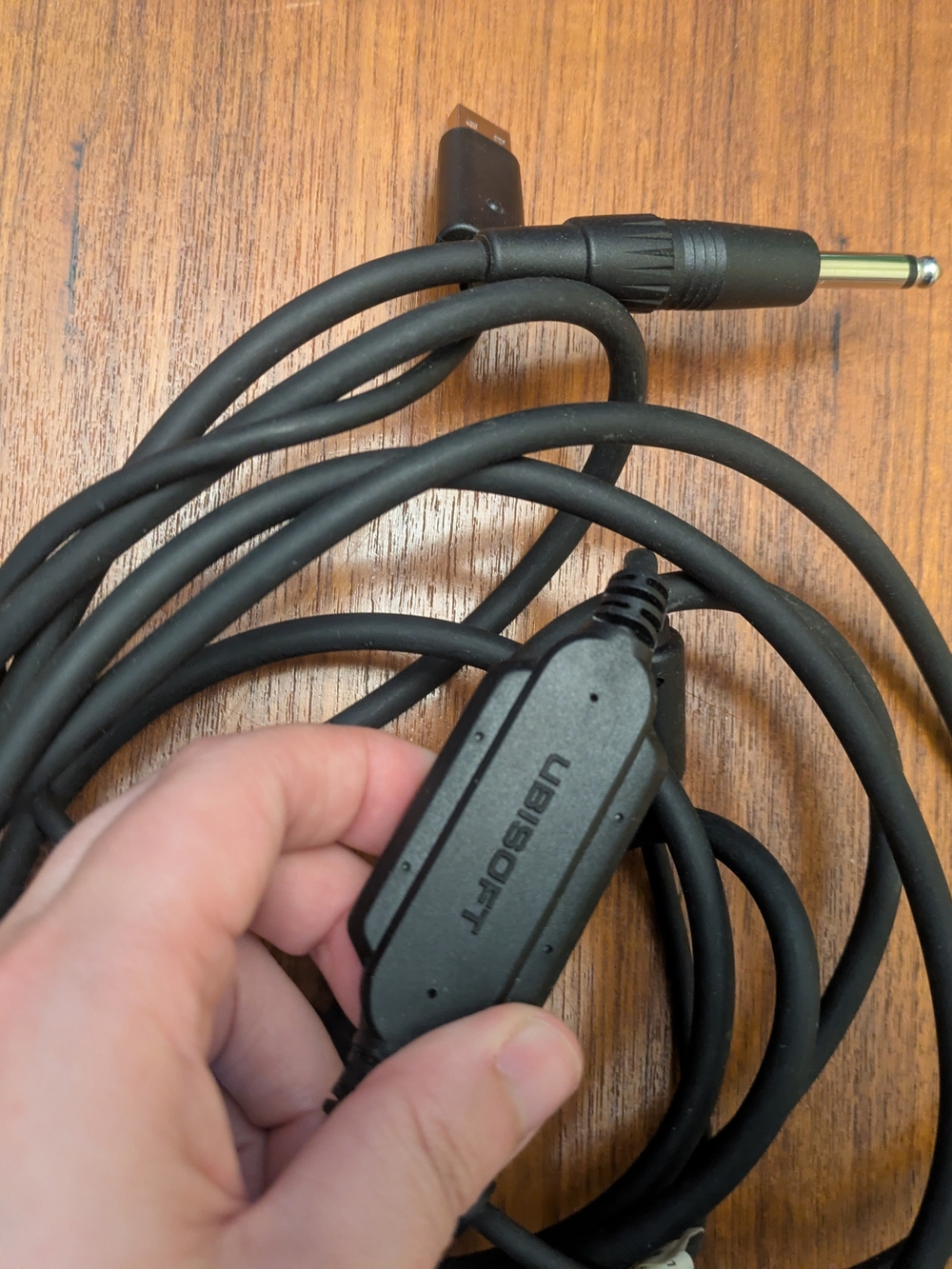 USB to 1/4" Audio Cable with Inline Control, Ubisoft Rocksmith